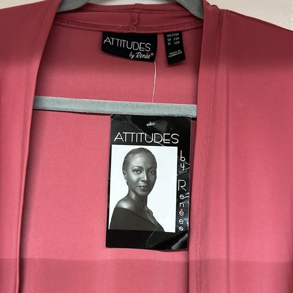 NWT Attitudes by Renee Cardigan Sz x so - Picture 2 of 7
